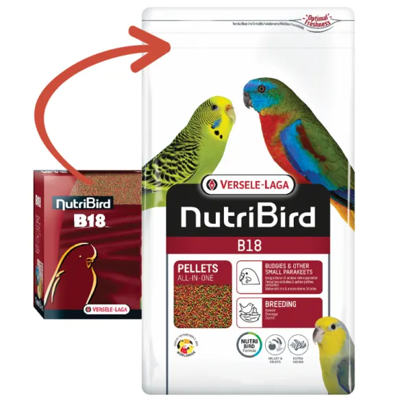 Versele Laga Nutrıbırd B18 Muhabbet Pelet Yem 3kg