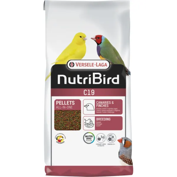 Versele Laga Nutrıbırd C19 Pelet Kanarya Fınch Pelet Yem 3kg